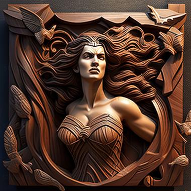 3D model Wonder Woman (STL)